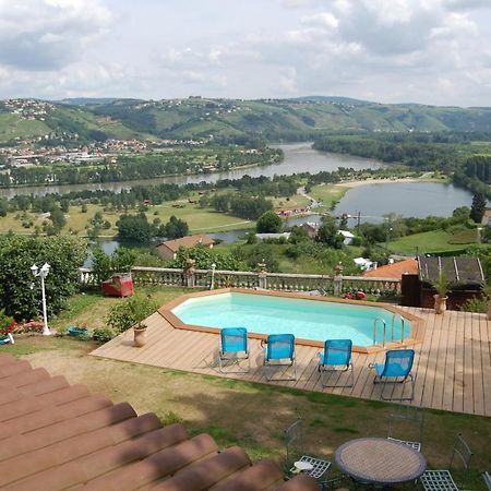 Villa Panoramique Saint-Clair-du-Rhone Luaran gambar