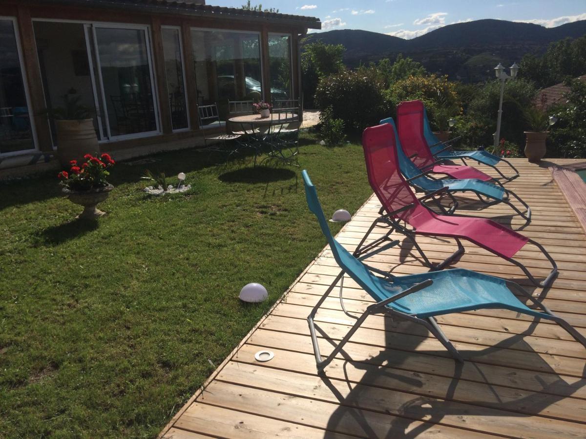 Villa Panoramique Saint-Clair-du-Rhone Luaran gambar